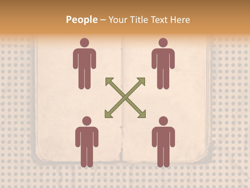 Vintage Brown Border PowerPoint Template