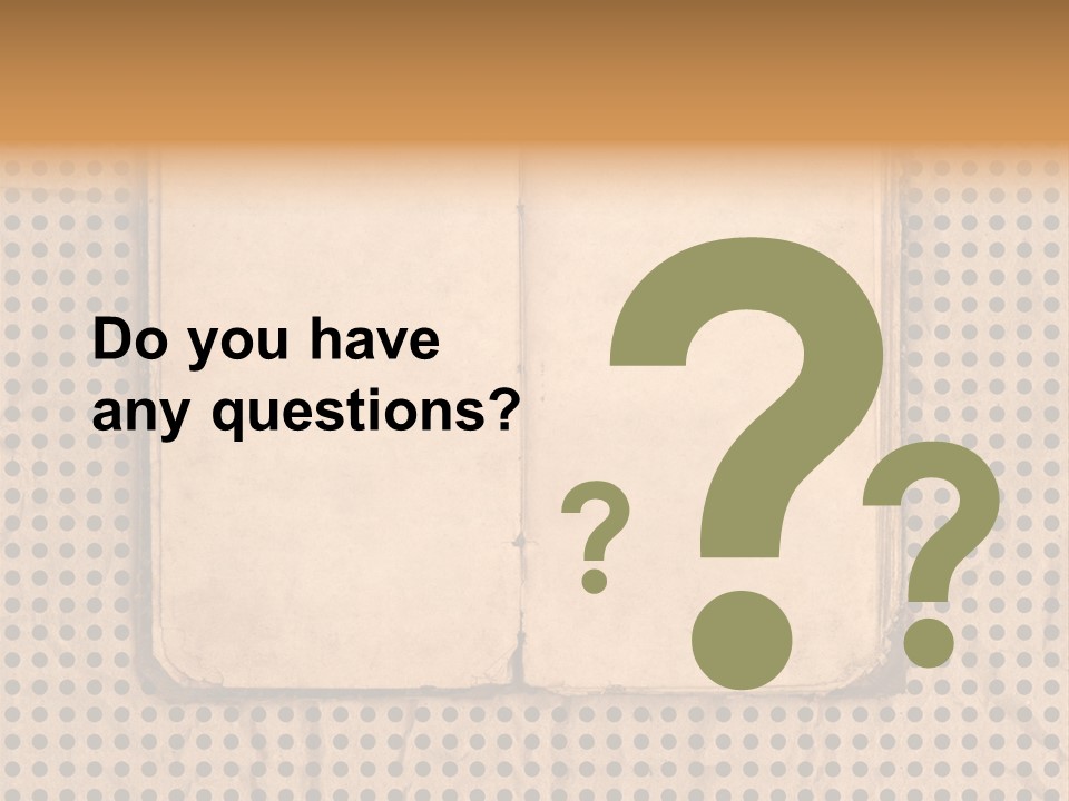 Vintage Brown Border PowerPoint Template