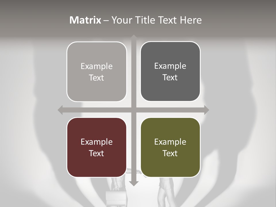 Dialog Illustration Handshake PowerPoint Template