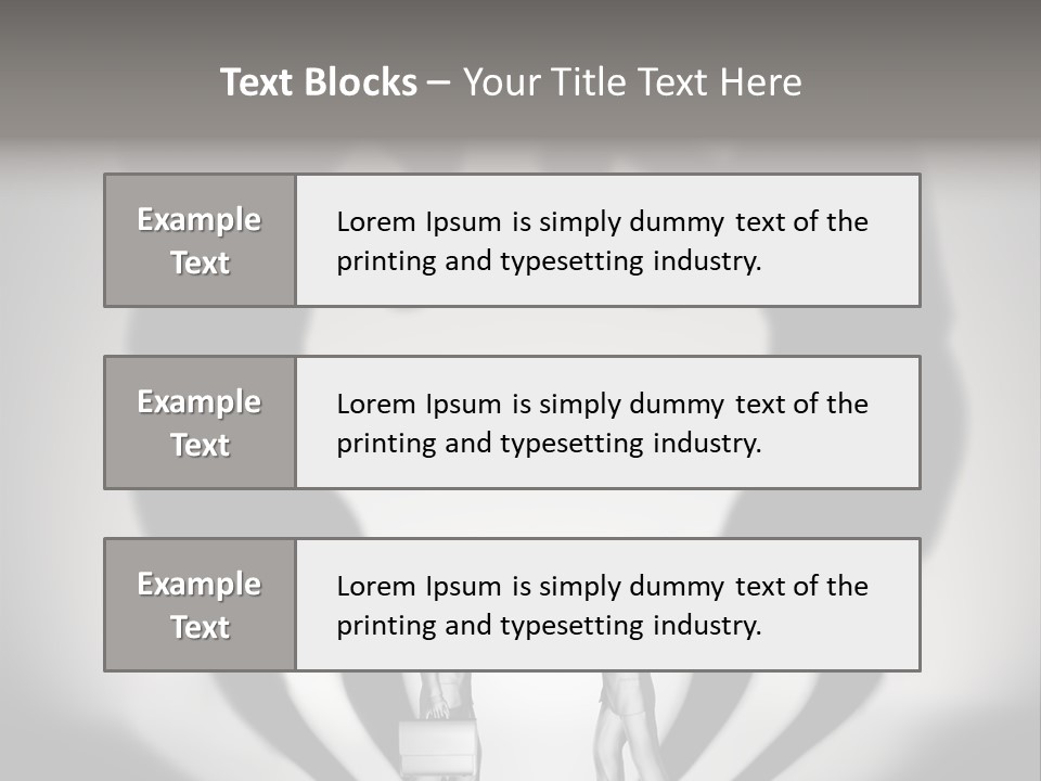 Dialog Illustration Handshake PowerPoint Template