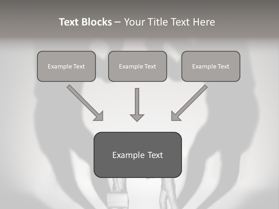 Dialog Illustration Handshake PowerPoint Template