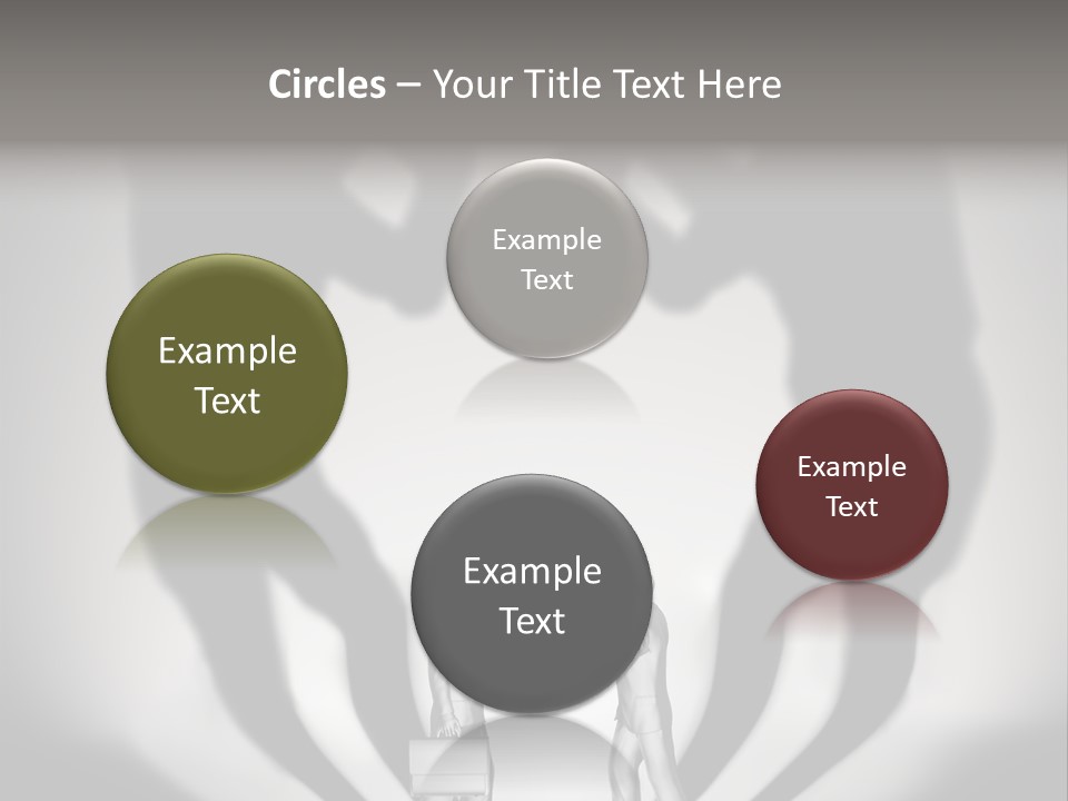 Dialog Illustration Handshake PowerPoint Template