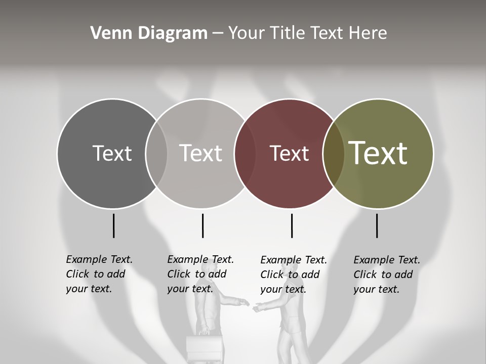 Dialog Illustration Handshake PowerPoint Template