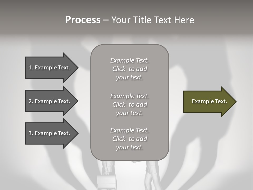 Dialog Illustration Handshake PowerPoint Template