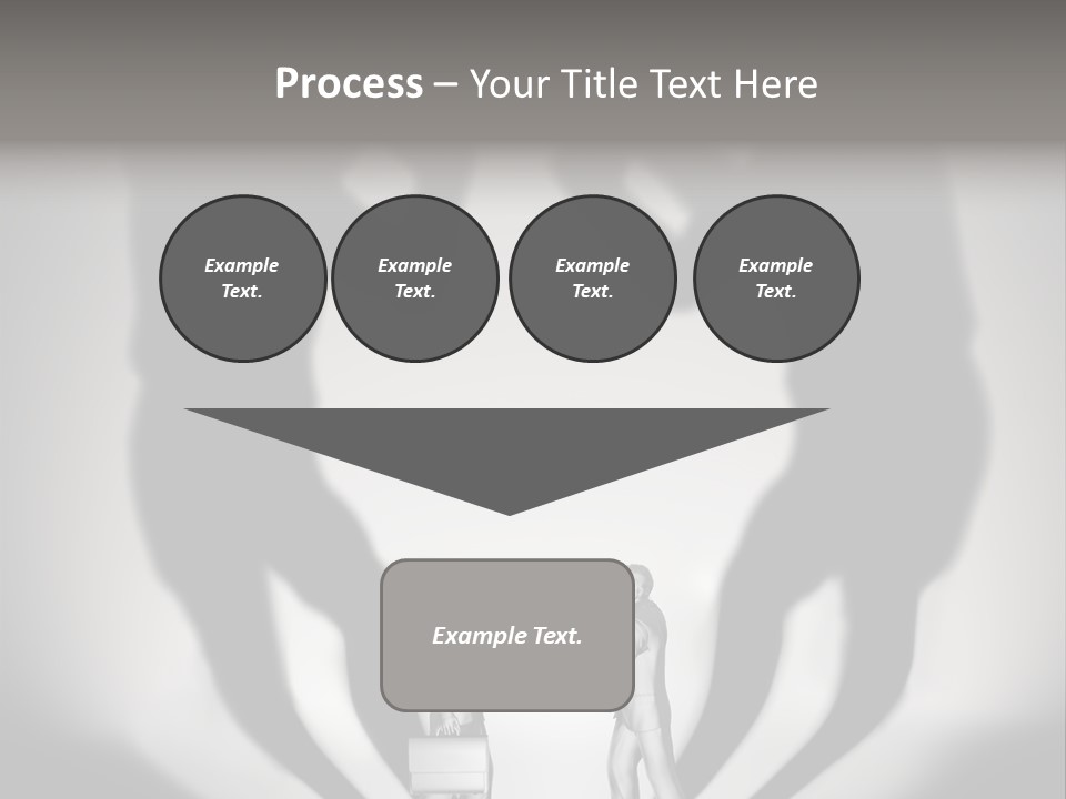 Dialog Illustration Handshake PowerPoint Template