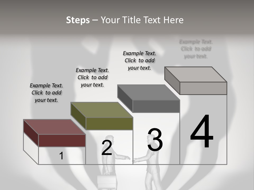 Dialog Illustration Handshake PowerPoint Template