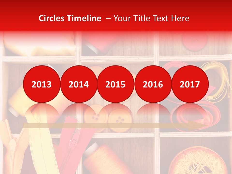 Twisted Stitch Textile PowerPoint Template