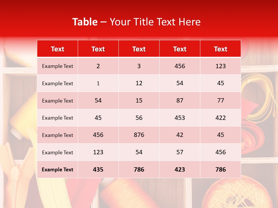 Twisted Stitch Textile PowerPoint Template