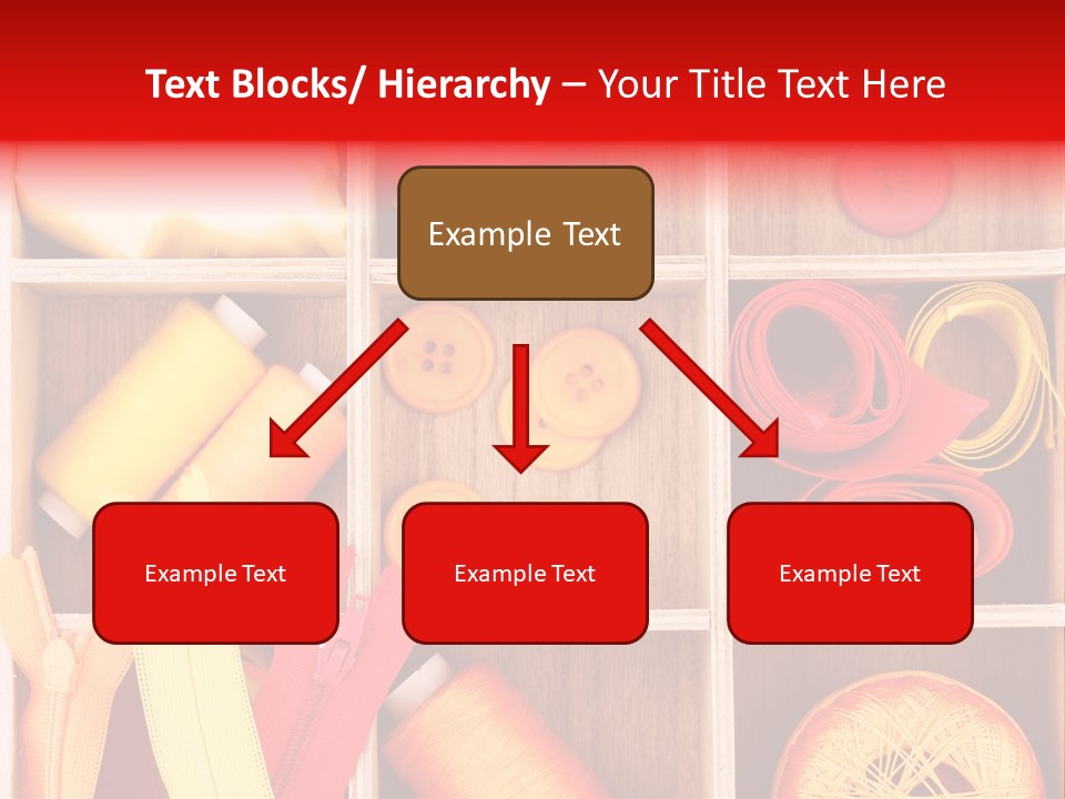 Twisted Stitch Textile PowerPoint Template