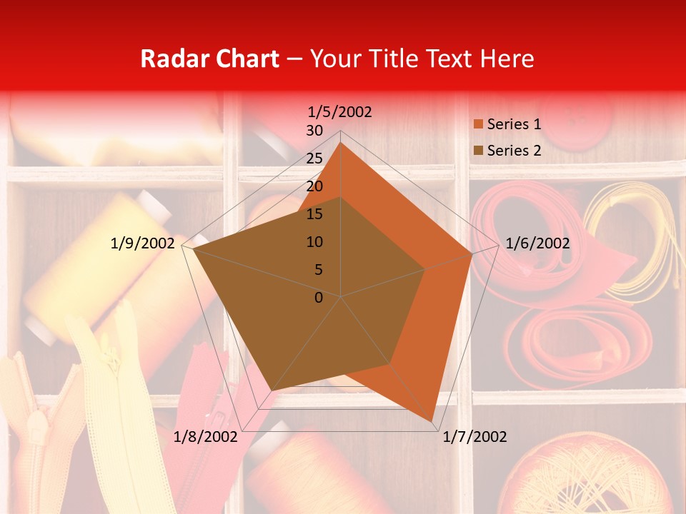 Twisted Stitch Textile PowerPoint Template
