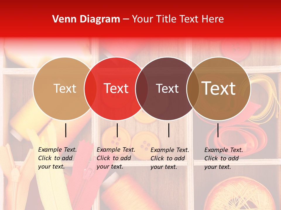 Twisted Stitch Textile PowerPoint Template