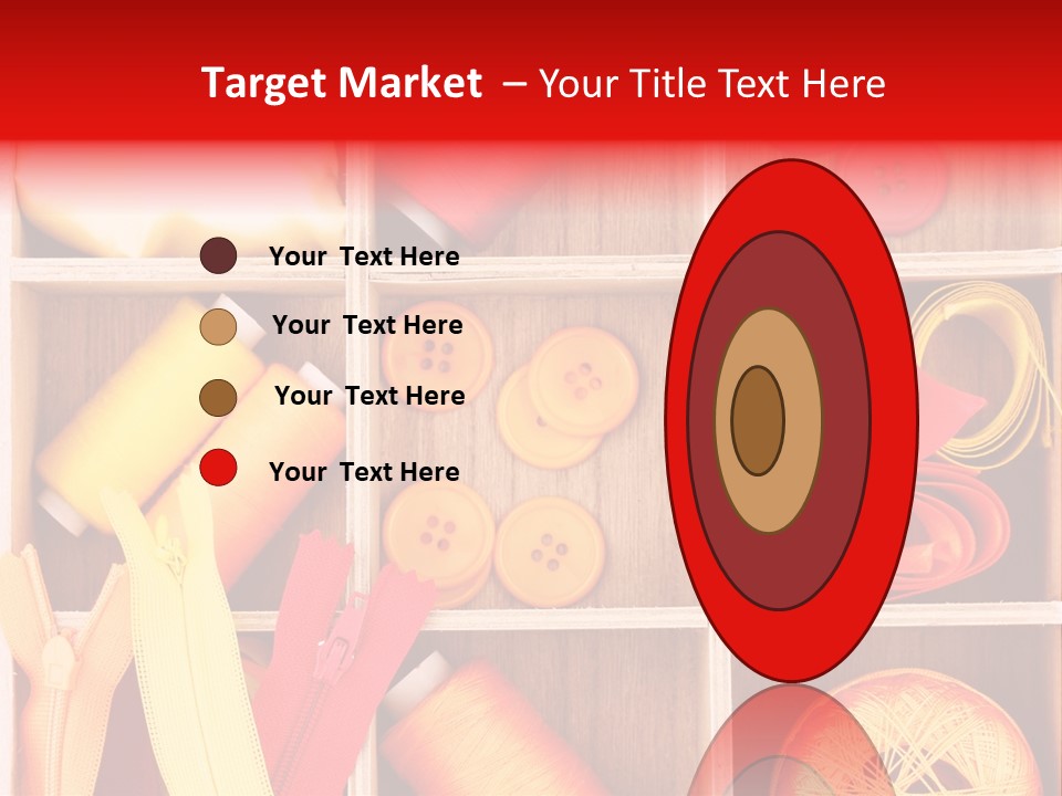 Twisted Stitch Textile PowerPoint Template