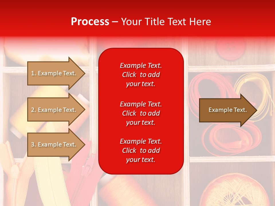 Twisted Stitch Textile PowerPoint Template