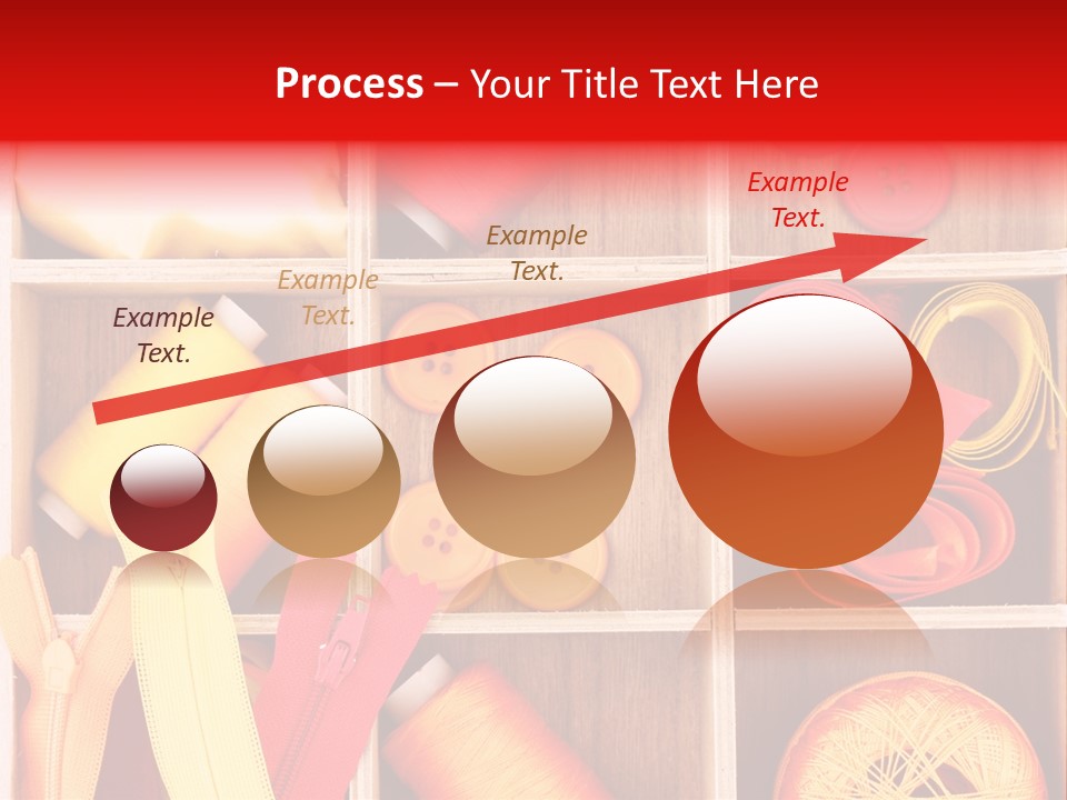 Twisted Stitch Textile PowerPoint Template