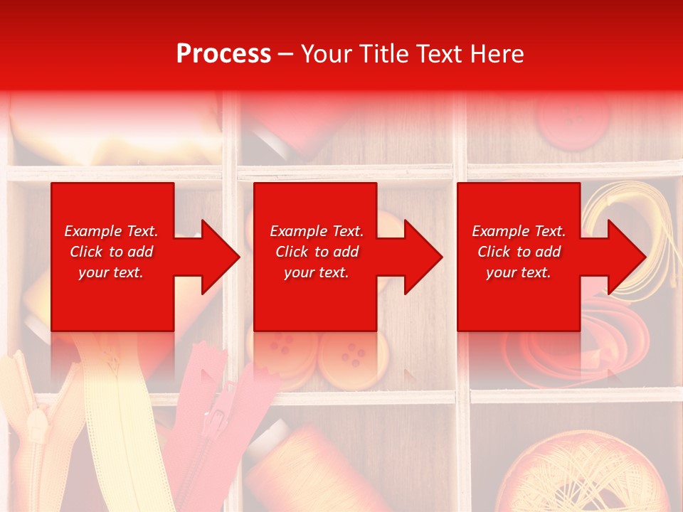 Twisted Stitch Textile PowerPoint Template