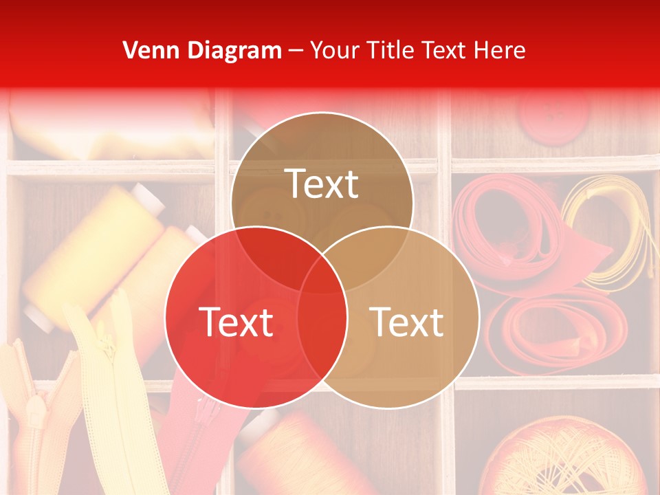 Twisted Stitch Textile PowerPoint Template