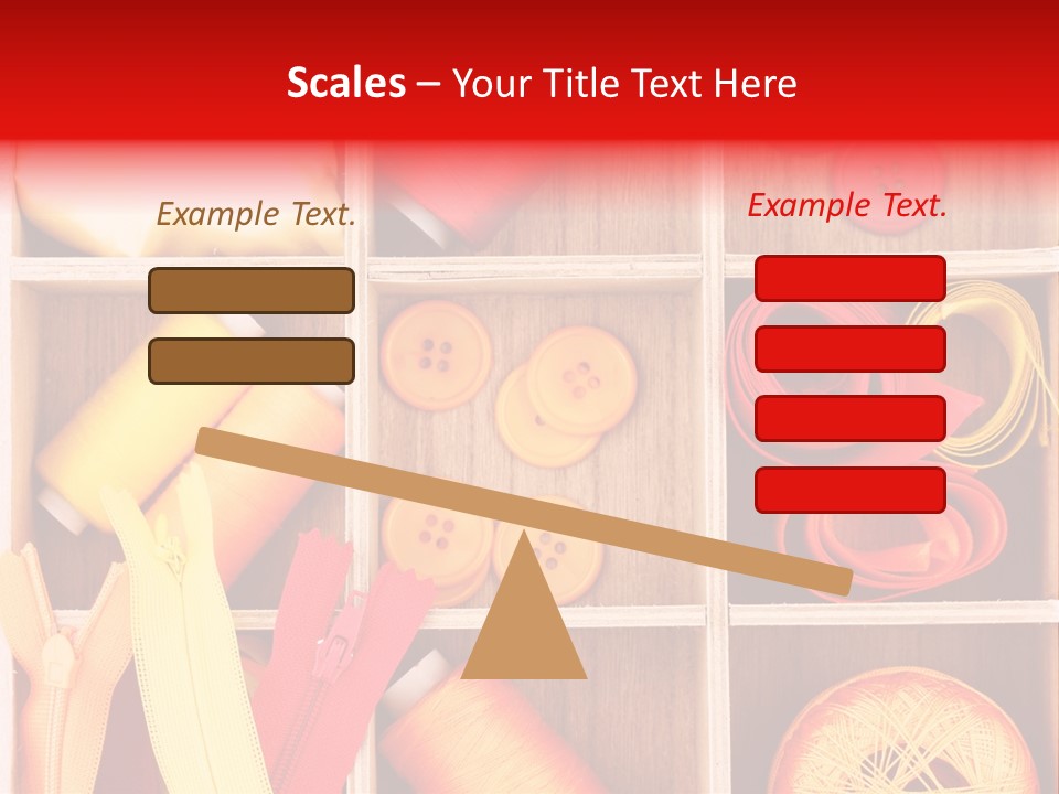 Twisted Stitch Textile PowerPoint Template