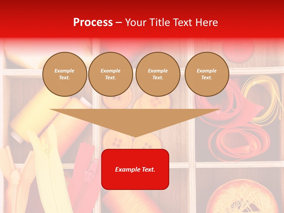 Twisted Stitch Textile PowerPoint Template