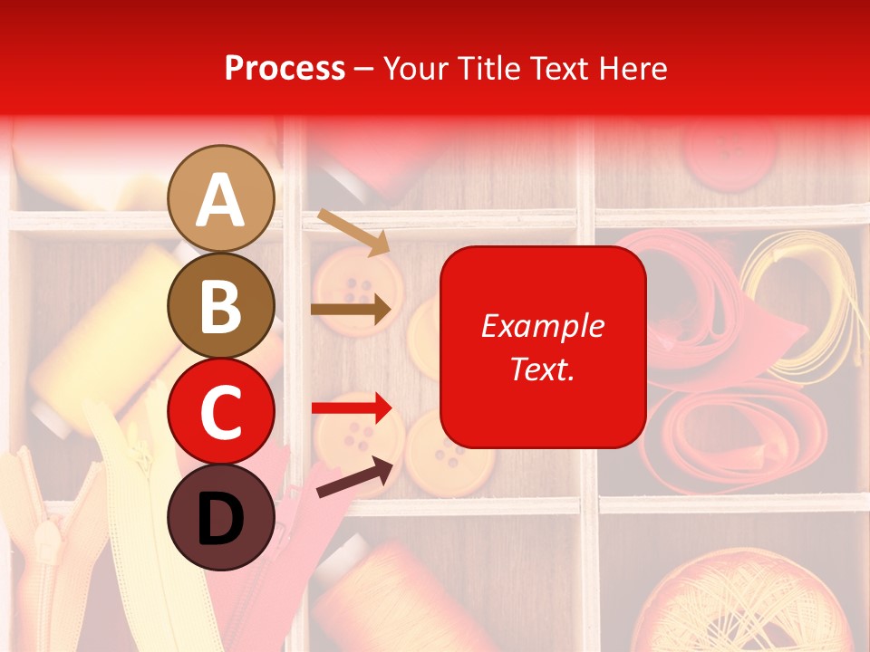 Twisted Stitch Textile PowerPoint Template