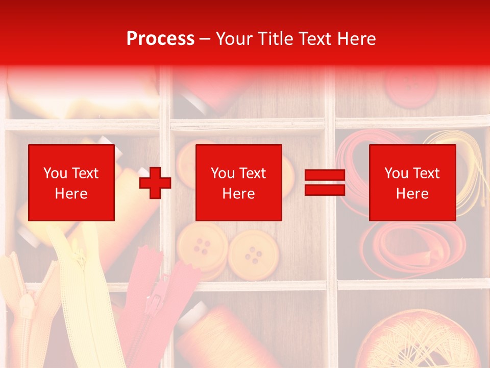 Twisted Stitch Textile PowerPoint Template