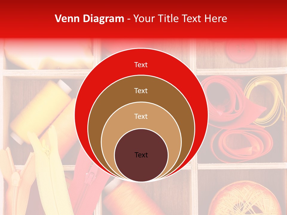 Twisted Stitch Textile PowerPoint Template