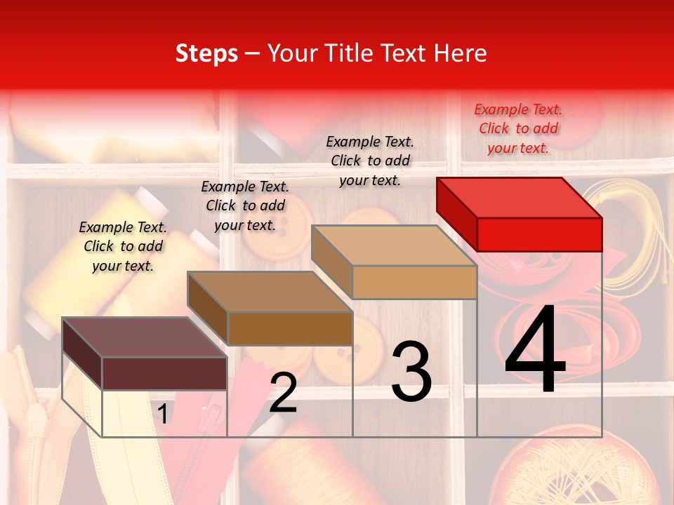 Twisted Stitch Textile PowerPoint Template