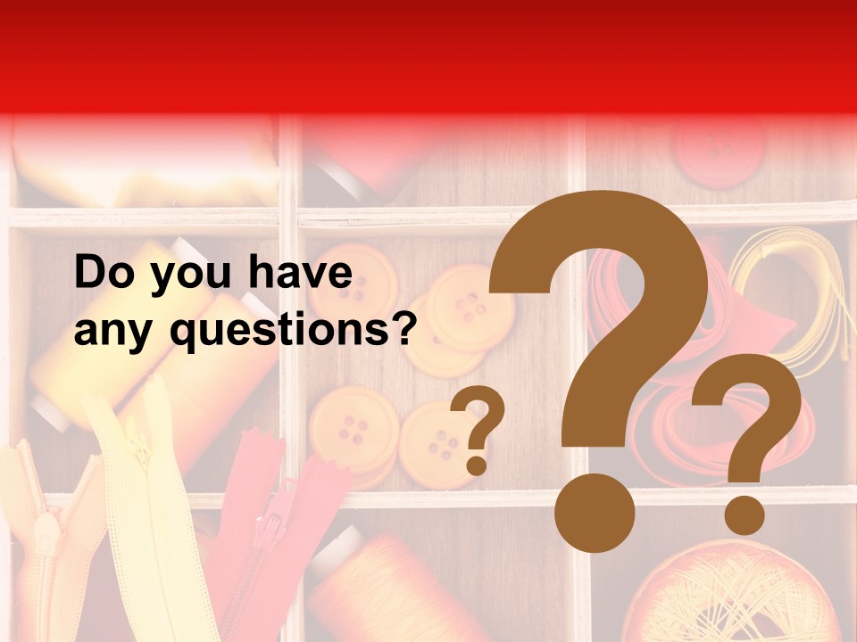 Twisted Stitch Textile PowerPoint Template