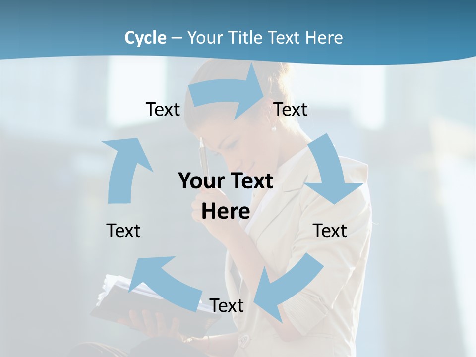 Pretty Cheerful Happiness PowerPoint Template