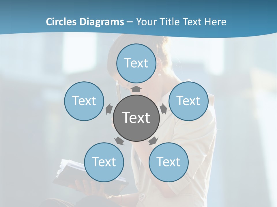 Pretty Cheerful Happiness PowerPoint Template