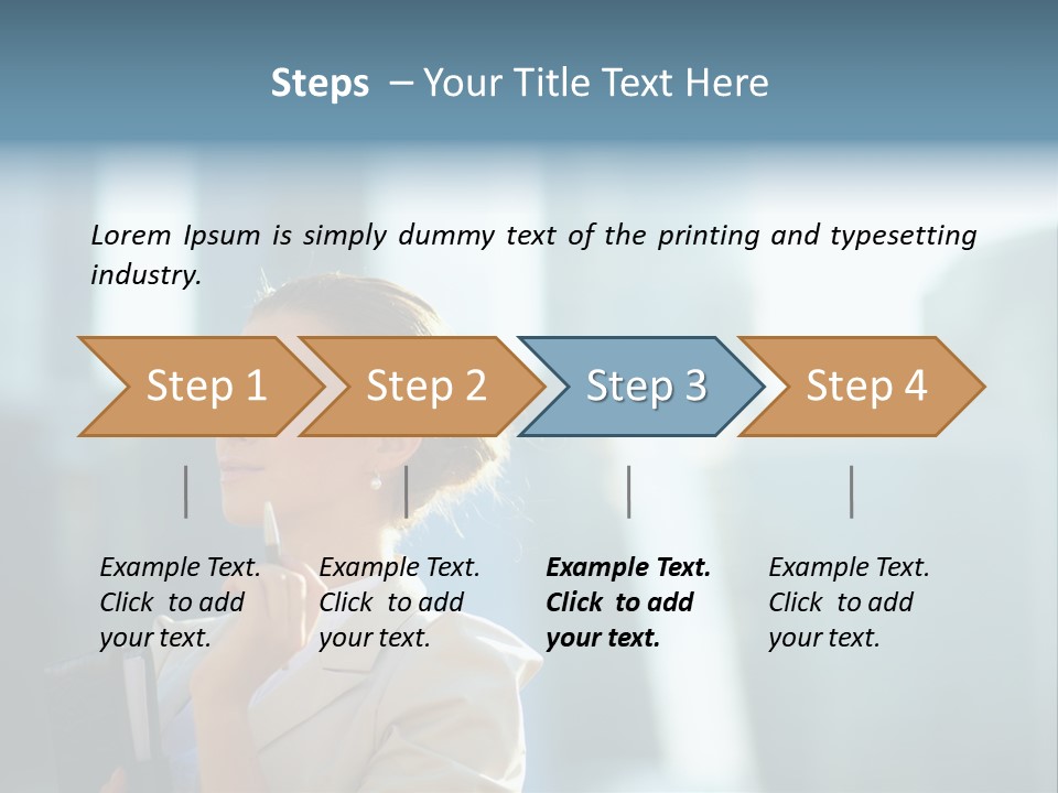 Modern Beauty Outdoor PowerPoint Template