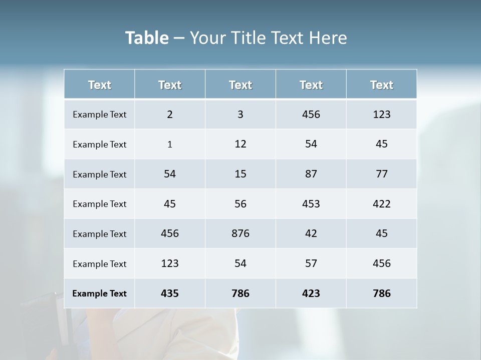 Modern Beauty Outdoor PowerPoint Template