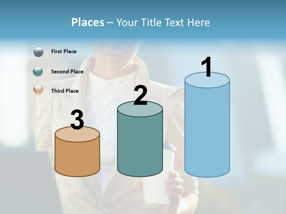 Executive Happy Copyspace PowerPoint Template