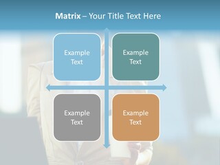 Executive Happy Copyspace PowerPoint Template