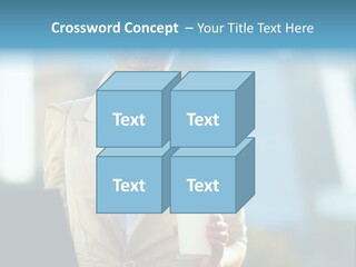Executive Happy Copyspace PowerPoint Template