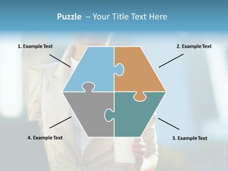 Executive Happy Copyspace PowerPoint Template