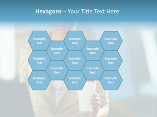 Executive Happy Copyspace PowerPoint Template