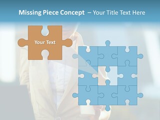 Executive Happy Copyspace PowerPoint Template