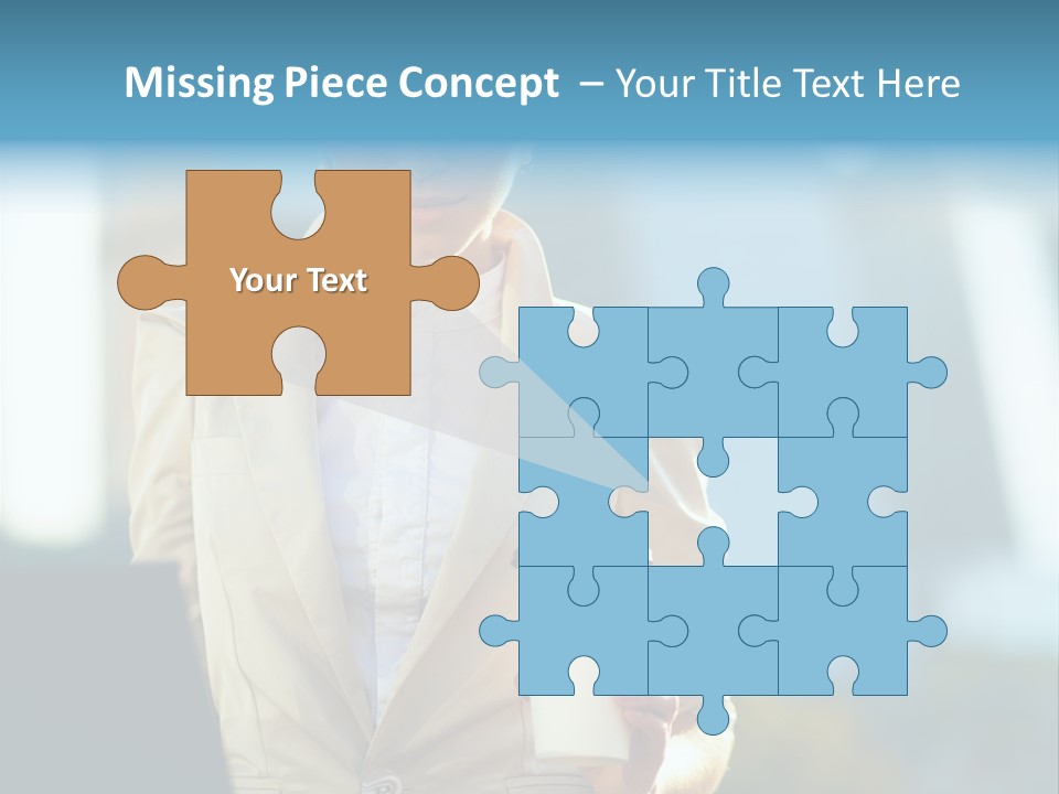 Executive Happy Copyspace PowerPoint Template