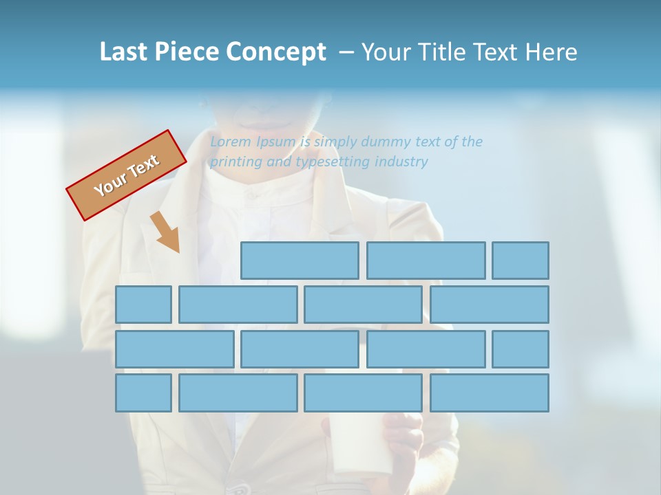 Executive Happy Copyspace PowerPoint Template