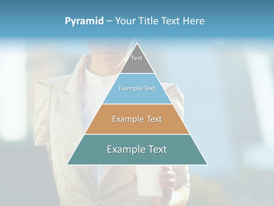 Executive Happy Copyspace PowerPoint Template