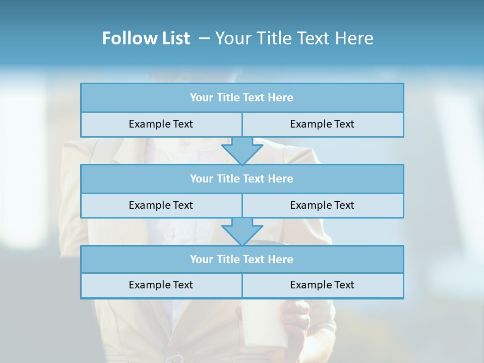 Executive Happy Copyspace PowerPoint Template