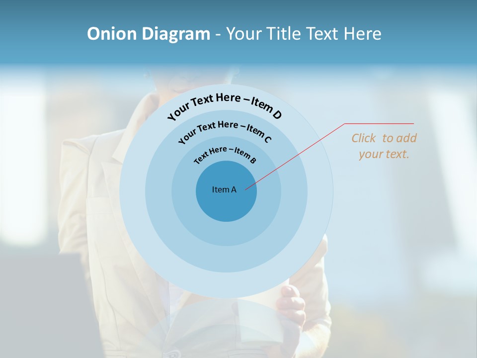 Executive Happy Copyspace PowerPoint Template