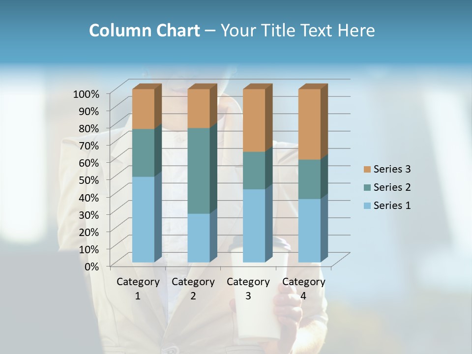 Executive Happy Copyspace PowerPoint Template