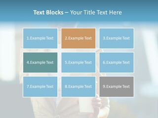 Executive Happy Copyspace PowerPoint Template