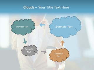 Executive Happy Copyspace PowerPoint Template