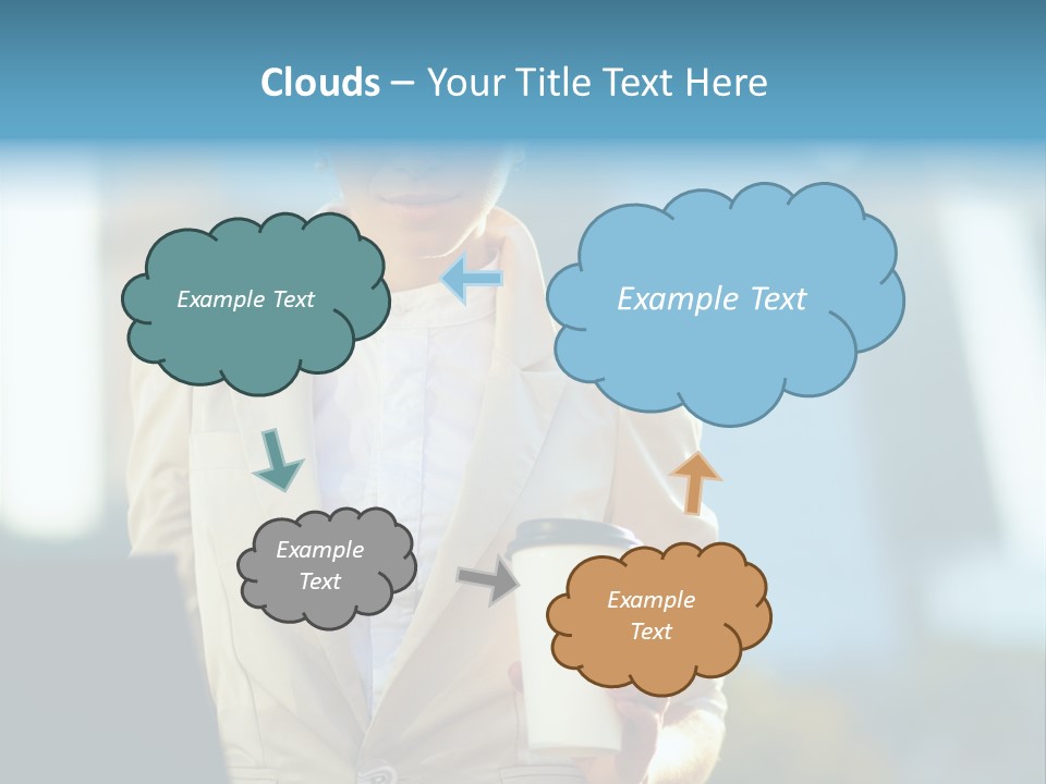 Executive Happy Copyspace PowerPoint Template
