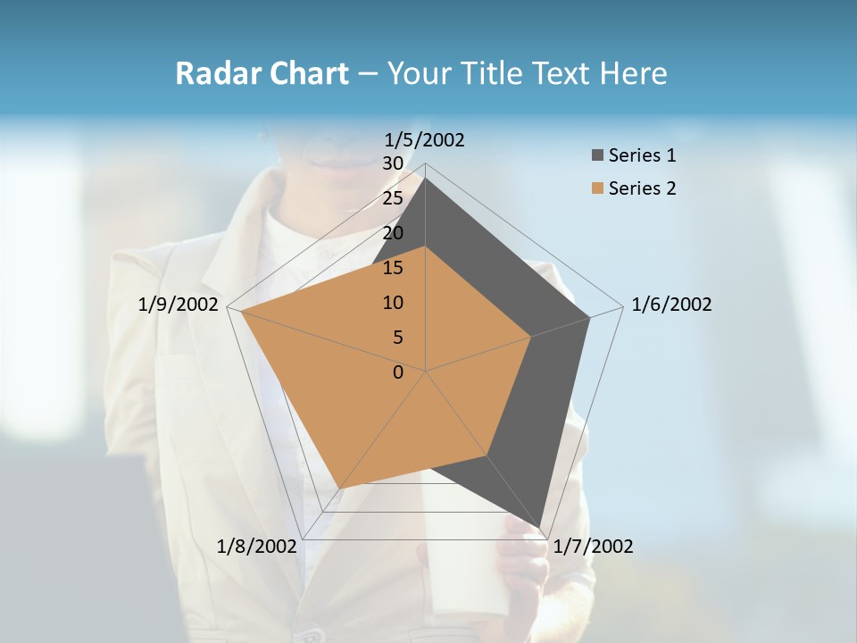 Executive Happy Copyspace PowerPoint Template