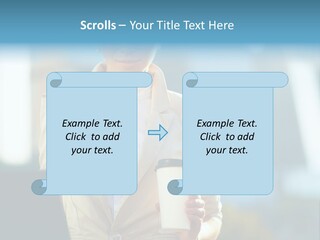 Executive Happy Copyspace PowerPoint Template