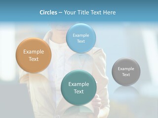 Executive Happy Copyspace PowerPoint Template