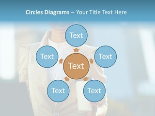 Executive Happy Copyspace PowerPoint Template